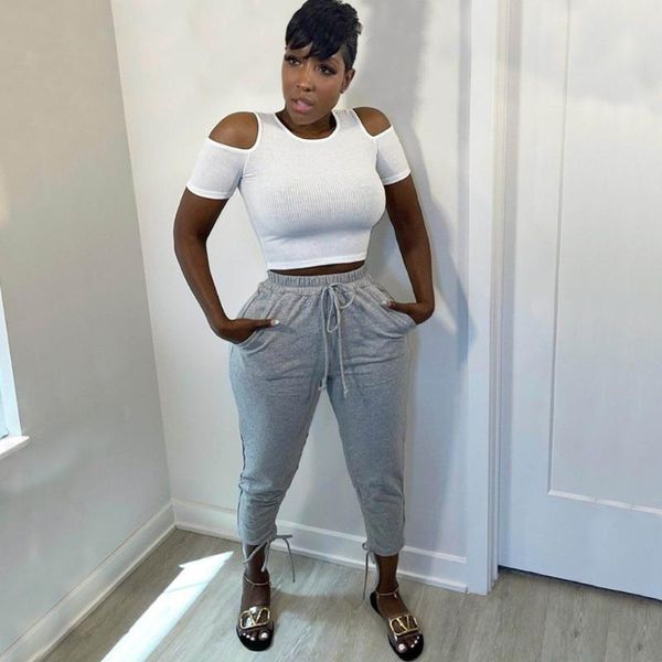 women's pants & capris gray sweatpants for women 2021 autumn fall baggy fashion oversize sporty pant activewear touser female joggers s, Black;white
women's pants & capris gray sweatpants for women 2021 autumn fall baggy fashion oversize sporty pant activewear touser female joggers s, Black;white