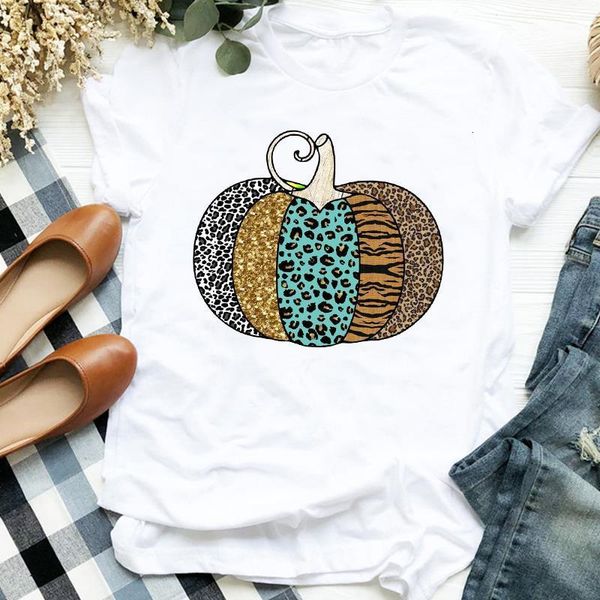 women lady cute pumpkin leopard halloween thanksgiving print womens clothes shirt t tee for tshirt female graphic t-shirt, White
women lady cute pumpkin leopard halloween thanksgiving print womens clothes shirt t tee for tshirt female graphic t-shirt, White