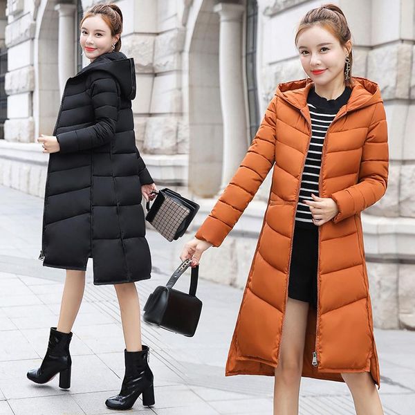 women's trench coats 2021 winter warm thicke cotton coat long parker korean long-sleeved large size hooded down jacket fashion solid, Tan;black
women's trench coats 2021 winter warm thicke cotton coat long parker korean long-sleeved large size hooded down jacket fashion solid, Tan;black