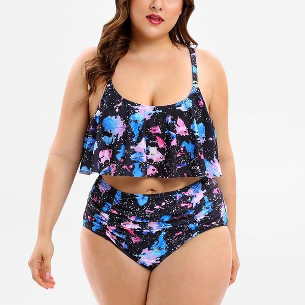 fashion plus size 5xl swimwear women print bathing suit large two piece swimsuit swimming bikini set fat fertilizer ruffled
fashion plus size 5xl swimwear women print bathing suit large two piece swimsuit swimming bikini set fat fertilizer ruffled