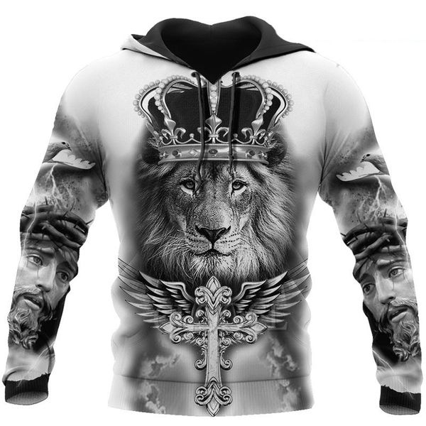 men's hoodies & sweatshirts brand fashion autumn the lion tattoo 3d printed mens sweatshirt beautiful viking pullover casual animal jac, Black
men's hoodies & sweatshirts brand fashion autumn the lion tattoo 3d printed mens sweatshirt beautiful viking pullover casual animal jac, Black