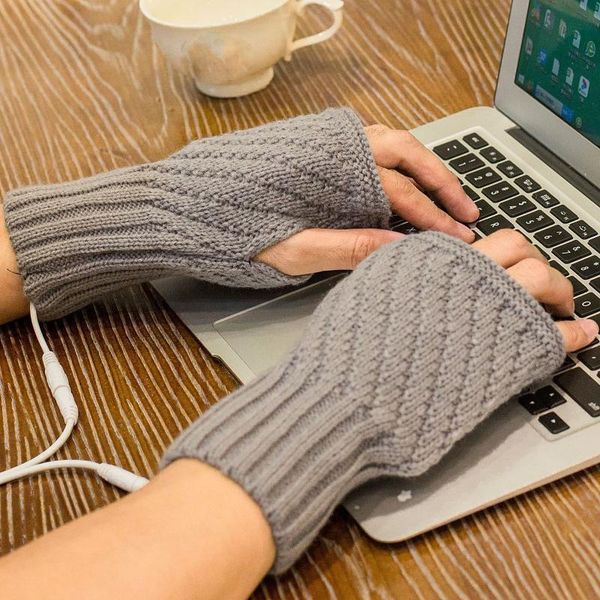 five fingers gloves women' lapwomen men usb heated mitten half finger winter warm knitted hand solid color fingerless, Blue;gray
five fingers gloves women' lapwomen men usb heated mitten half finger winter warm knitted hand solid color fingerless, Blue;gray