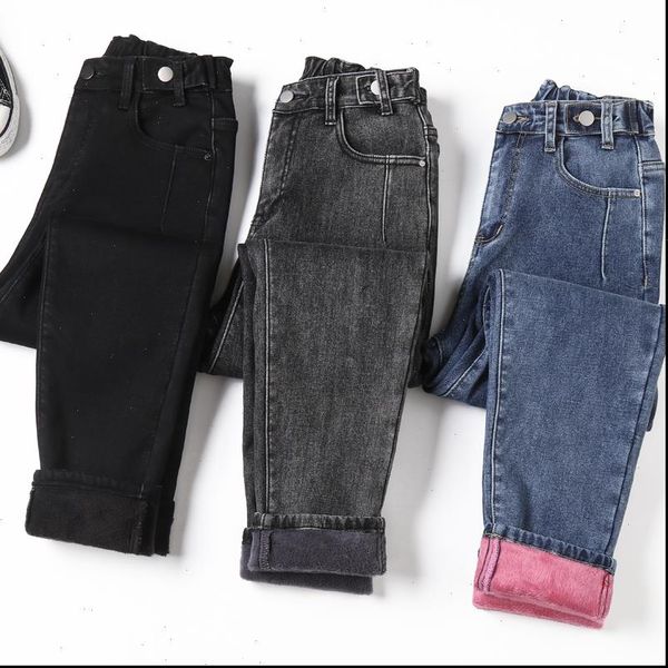 ladies denim harem pants fleece winter warm plus velvet jeans fashion casual loose street youth jeans plus size for women, Blue
ladies denim harem pants fleece winter warm plus velvet jeans fashion casual loose street youth jeans plus size for women, Blue