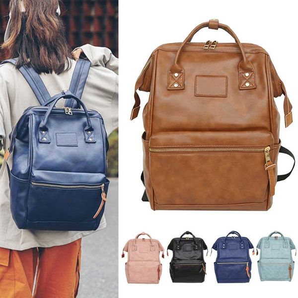 backpack 1 pcs women girl schoolbag pu leather zipper casual for traveling school sale-wt
backpack 1 pcs women girl schoolbag pu leather zipper casual for traveling school sale-wt