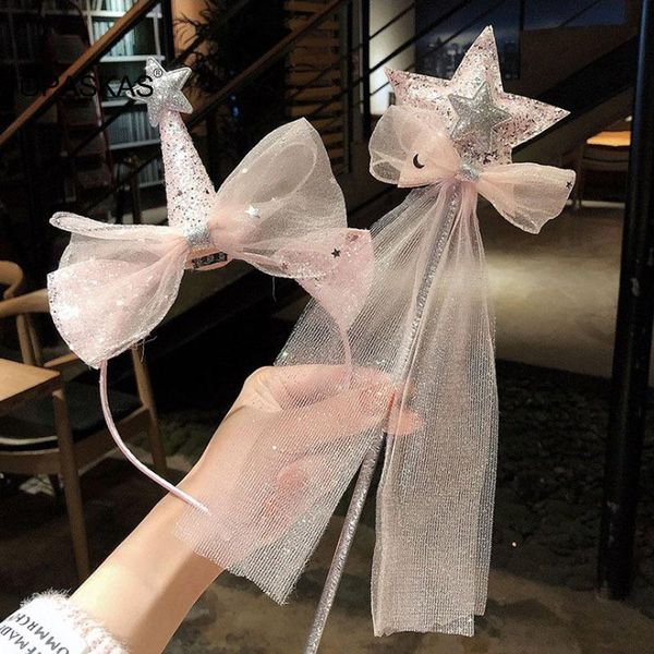 hair clips & barrettes children's bow shaped crown headband with fairy stick beautiful accessories suitable for girls birthday vl, Golden;silver
hair clips & barrettes children's bow shaped crown headband with fairy stick beautiful accessories suitable for girls birthday vl, Golden;silver