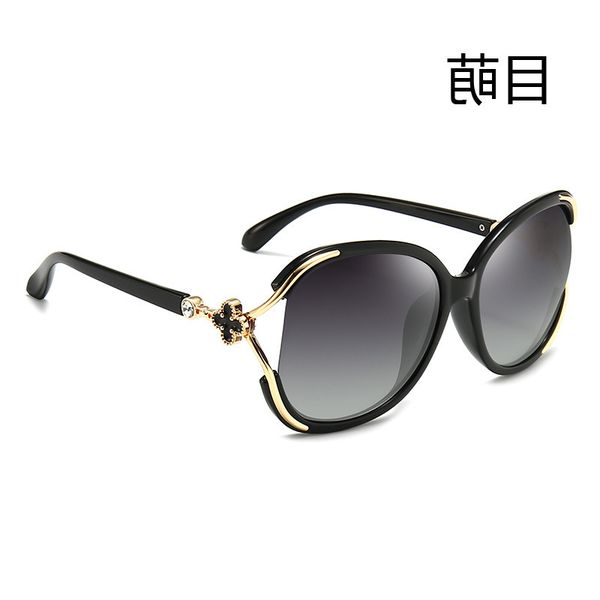 new style fashion elegant large frame sunglasses female polarized anti ultraviolet driving glasses black, White;black
new style fashion elegant large frame sunglasses female polarized anti ultraviolet driving glasses black, White;black
