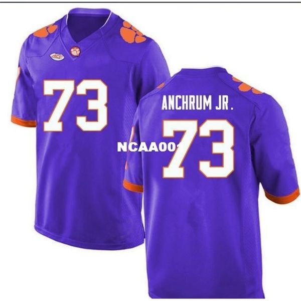 001 clemson tigers tremayne anchrum jr. #73 real full embroidery college jersey size s-4xl or custom any name or number jersey, Black
001 clemson tigers tremayne anchrum jr. #73 real full embroidery college jersey size s-4xl or custom any name or number jersey, Black