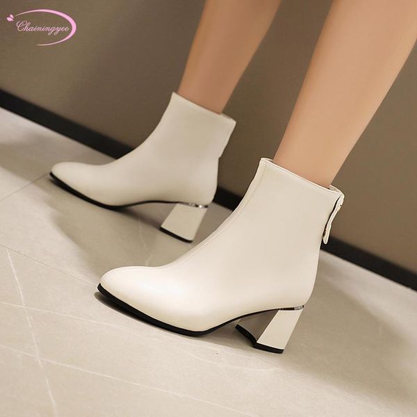 boots casual style round toe ankle fashion rivets white beige khaki black high-heeled chunky riding women's shoes big size
boots casual style round toe ankle fashion rivets white beige khaki black high-heeled chunky riding women's shoes big size