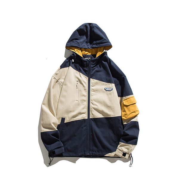 jackets rfl menswear fall 2021 american brand color matching hooded et male couple student national fashion casual coat, Black;brown
jackets rfl menswear fall 2021 american brand color matching hooded et male couple student national fashion casual coat, Black;brown