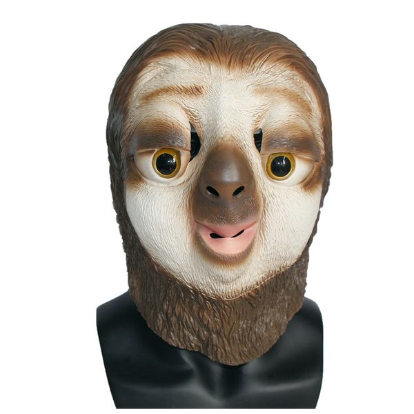 costume accessories halloween animal fancy dress party costume props cosplay folivora latex mask headgear, Silver
costume accessories halloween animal fancy dress party costume props cosplay folivora latex mask headgear, Silver