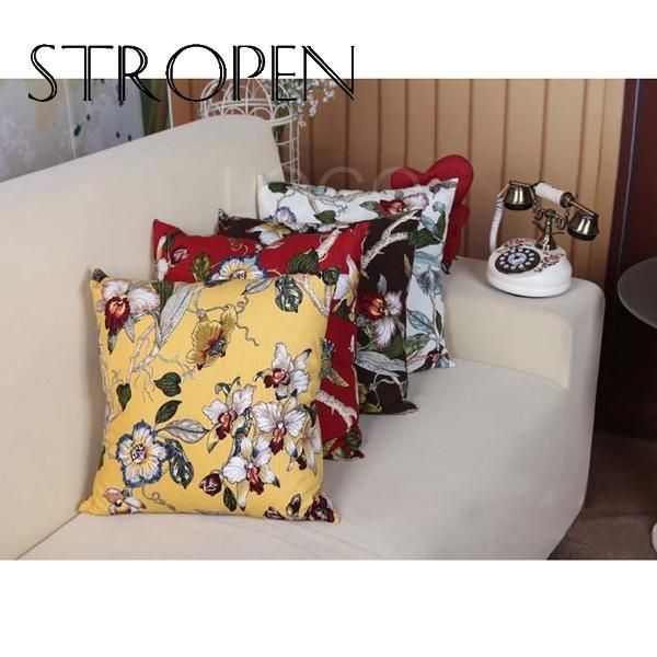 stropen 1pc slub cotton pillow cover flower and bird pattern for bed household pillow case
stropen 1pc slub cotton pillow cover flower and bird pattern for bed household pillow case