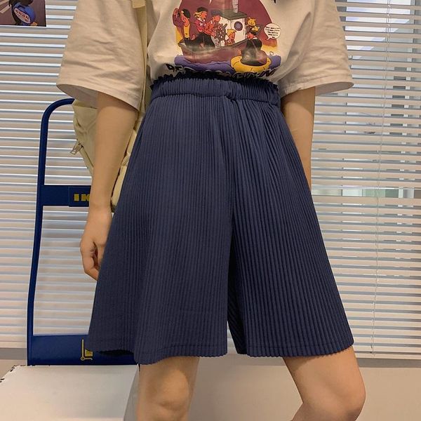 women's shorts fashion clothing summer 100% polyester pleated colourful students youth pants basic short pant, White;black
women's shorts fashion clothing summer 100% polyester pleated colourful students youth pants basic short pant, White;black