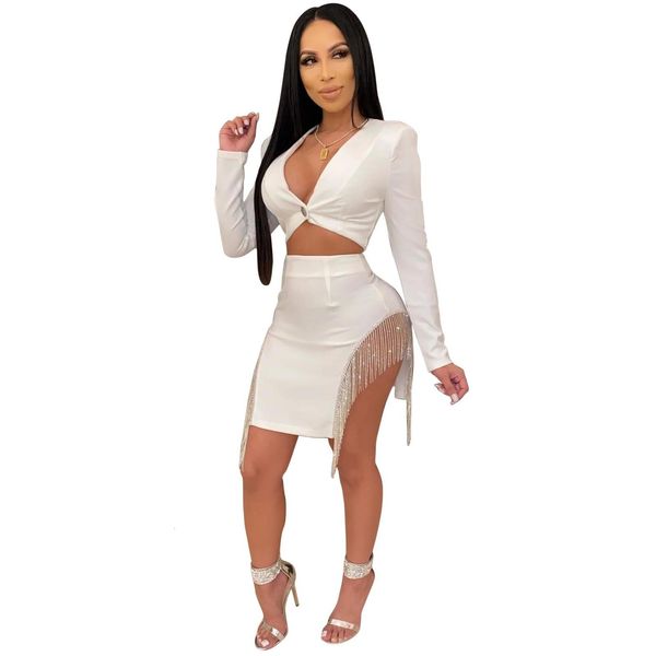 winter women sets v-neck full sleeve crop coat tassel skirt solid tracksuits night club party two piece suit gl2795, Gray
winter women sets v-neck full sleeve crop coat tassel skirt solid tracksuits night club party two piece suit gl2795, Gray