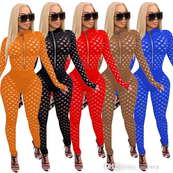 women hollow jumpsuits fashion solid perspective slim fit zipper rompers ladies casual long sleeve trousers bodysuit fall winter clothing, Black;white
women hollow jumpsuits fashion solid perspective slim fit zipper rompers ladies casual long sleeve trousers bodysuit fall winter clothing, Black;white