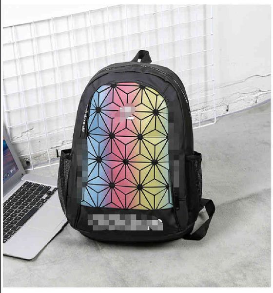 bag 2021 new lingge splicing colorful men's and women's trend ad backpack sports computer bags, Blue;pink
bag 2021 new lingge splicing colorful men's and women's trend ad backpack sports computer bags, Blue;pink