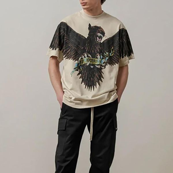 men's t-shirts 2021 summer round neck animal print t-shirt trendy printed casual short-sleeved graphic clothing, White;black
men's t-shirts 2021 summer round neck animal print t-shirt trendy printed casual short-sleeved graphic clothing, White;black