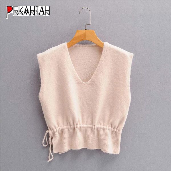 women's vests famale clothing fashion slim v-neck knitted sweater casual loose drawstring sleeveless vest pullover chic 2021, Black;white
women's vests famale clothing fashion slim v-neck knitted sweater casual loose drawstring sleeveless vest pullover chic 2021, Black;white