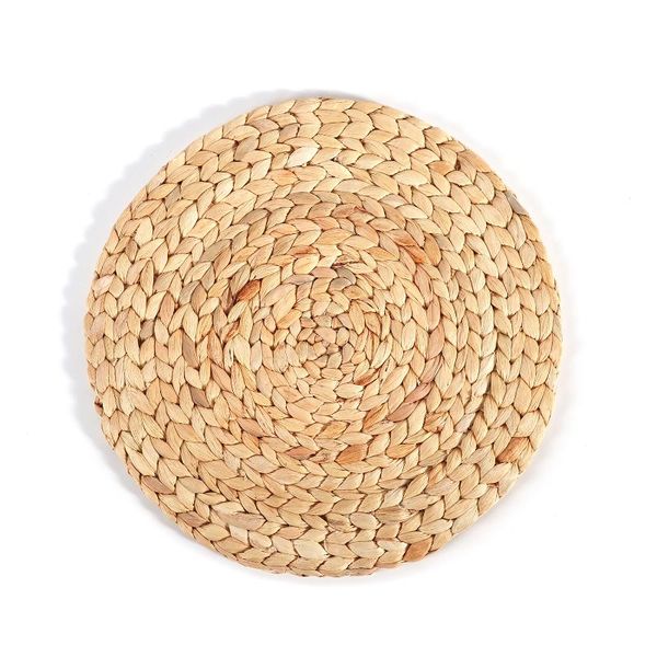 mats & pads 2pcs water hyacinth grass mat household hand-woven cups, bowls, pots and pans anti-scalding heat insulation placemats
mats & pads 2pcs water hyacinth grass mat household hand-woven cups, bowls, pots and pans anti-scalding heat insulation placemats