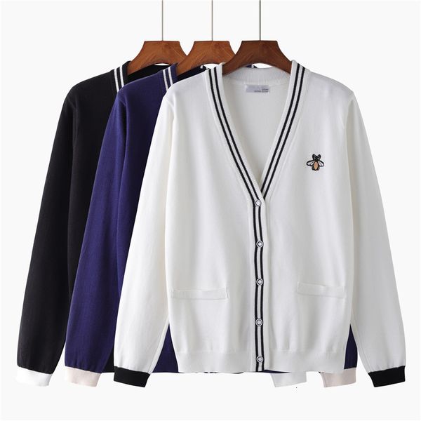 2021 new spring autumn women casual cardigans s-xl knitted long sleeve sweater v neck female jumper coat open cardigan 60fc, White;black
2021 new spring autumn women casual cardigans s-xl knitted long sleeve sweater v neck female jumper coat open cardigan 60fc, White;black