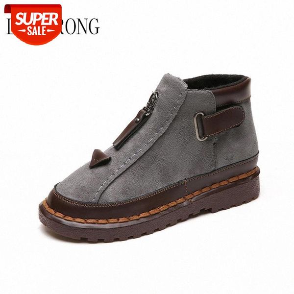 lcizrong women snow boots winter plus size 35- 43 flat bottom buckle ladies warm shoes 2019 new women's suede ankle boots female #uq8g, Black
lcizrong women snow boots winter plus size 35- 43 flat bottom buckle ladies warm shoes 2019 new women's suede ankle boots female #uq8g, Black