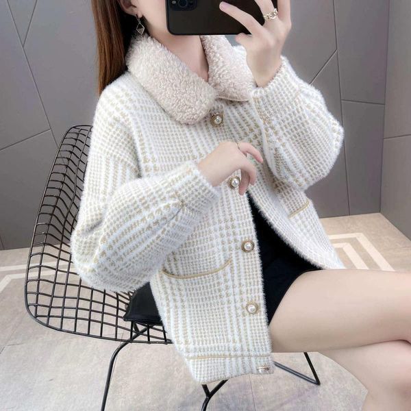 women's jackets imitated mink velvet short jacket women autumn and winter 2021 all-match blouse cardigan korean fashion loose woolen co, Black;brown
women's jackets imitated mink velvet short jacket women autumn and winter 2021 all-match blouse cardigan korean fashion loose woolen co, Black;brown