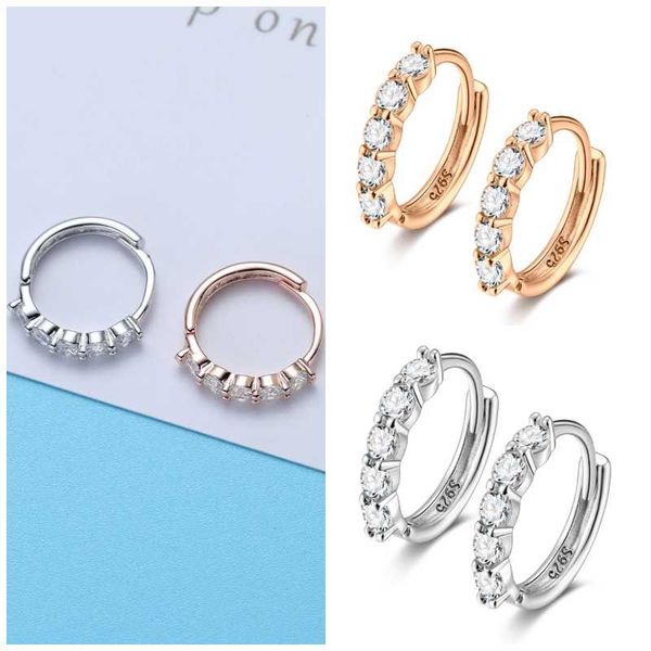 hoop & huggie 5 solitaire cubic zirconia small earrings 925 sterling silver lobe conch piercing jewelry for women teens, Golden;silver
hoop & huggie 5 solitaire cubic zirconia small earrings 925 sterling silver lobe conch piercing jewelry for women teens, Golden;silver