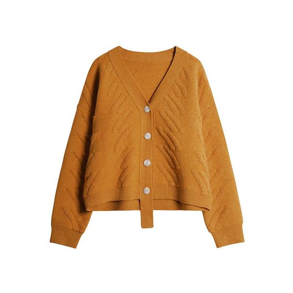 women's knits & tees knitted sweater fall/winter 2021 korean cardigan solid color coat loose v-neck retro jacket women casual, White
women's knits & tees knitted sweater fall/winter 2021 korean cardigan solid color coat loose v-neck retro jacket women casual, White