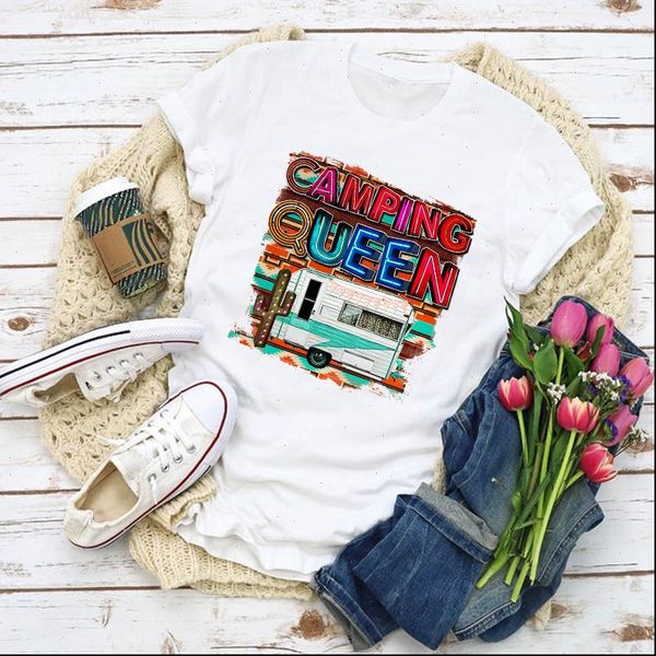 women graphic vintage cactus print truck camper print summer shirt lady clothes t shirt womens clothing tee female t shirt, White
women graphic vintage cactus print truck camper print summer shirt lady clothes t shirt womens clothing tee female t shirt, White