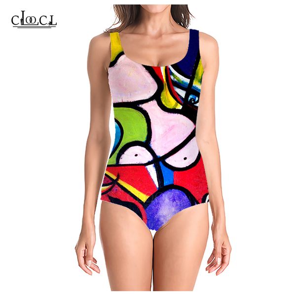 cloocl popular beautiful abstract picture 3d print summer sleeveless women swimsuit fashion casual swimsuits beach one piece swimwear, White;black
cloocl popular beautiful abstract picture 3d print summer sleeveless women swimsuit fashion casual swimsuits beach one piece swimwear, White;black