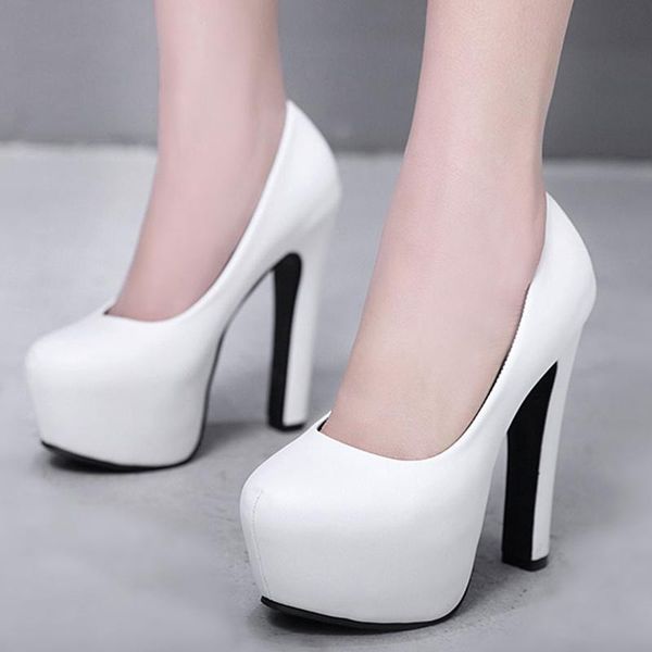 dress shoes autumn high heels woman pumps platform pu black white women thick work 
dress shoes autumn high heels woman pumps platform pu black white women thick work