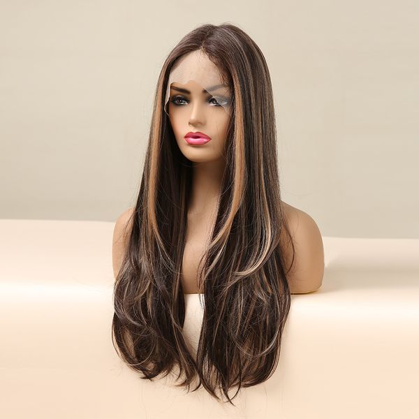 costume accessories easihair long brown lace front synthetic natural hair wigs blonde highlight lace frontal wig for women cosplay wigs high, Silver
costume accessories easihair long brown lace front synthetic natural hair wigs blonde highlight lace frontal wig for women cosplay wigs high, Silver