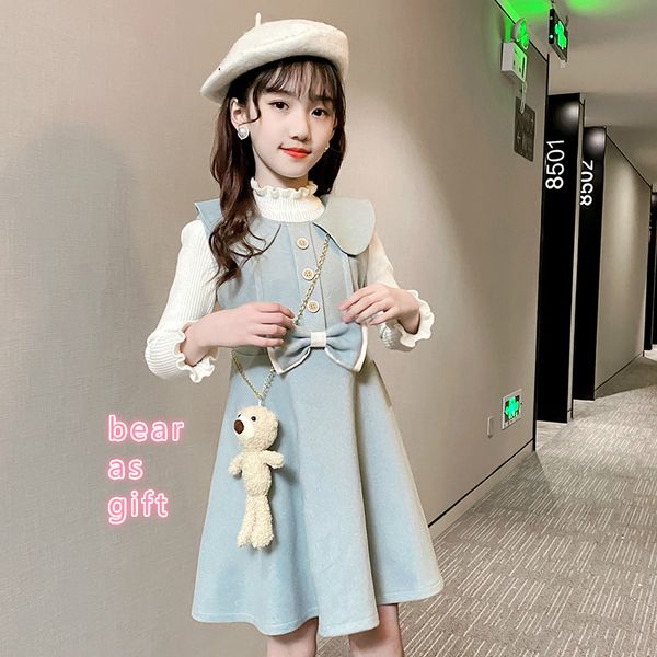childrens sets boutique kids clothing autumn winter knit shirt + dress 2 pcs suit elegant girls clothes set 4 6 8 10 12 14y, Red;yellow
childrens sets boutique kids clothing autumn winter knit shirt + dress 2 pcs suit elegant girls clothes set 4 6 8 10 12 14y, Red;yellow