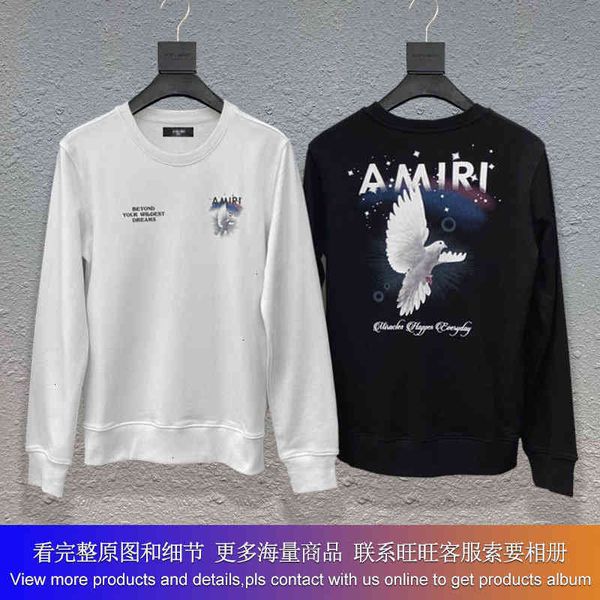 new meichao casual am us hip hop high street hole ins floral print round neck sweater for men and women, Black
new meichao casual am us hip hop high street hole ins floral print round neck sweater for men and women, Black