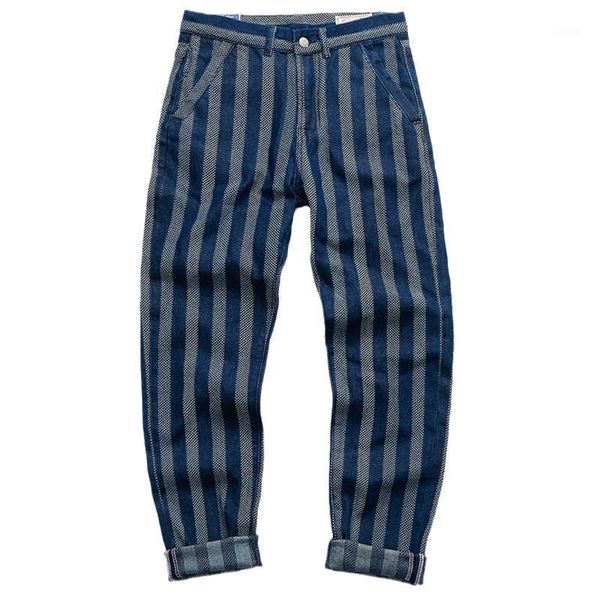 men's jeans 2021 arrival sale fashion light striped plaid men wash nostalgic stripe male logo spring and autumn pants, Blue
men's jeans 2021 arrival sale fashion light striped plaid men wash nostalgic stripe male logo spring and autumn pants, Blue