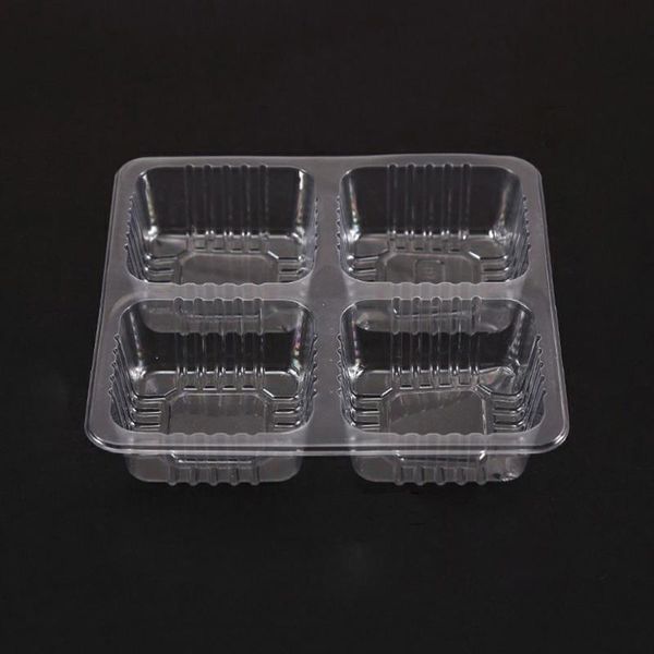 gift wrap 50pcs 4 cavities mooncake containers square cookies tray transparent packaging box
gift wrap 50pcs 4 cavities mooncake containers square cookies tray transparent packaging box