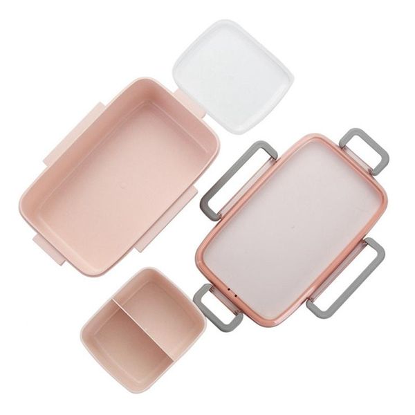 dinnerware sets microwave four-sided nordic style buckle lunch boxes portable bento box unique sub-grids for children adults 
dinnerware sets microwave four-sided nordic style buckle lunch boxes portable bento box unique sub-grids for children adults