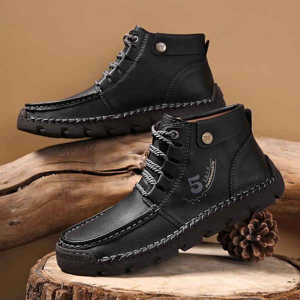 man casual shoes microfiber leather shoes 2020 winter ankle boots motorcycle shoes fashion male work footwear plus size 39-48
man casual shoes microfiber leather shoes 2020 winter ankle boots motorcycle shoes fashion male work footwear plus size 39-48