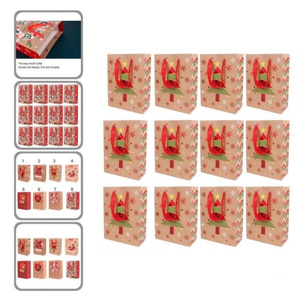 gift wrap attractive candy bag easy carry 2 sizes snowflake snowman santa sweet pouch 12pcs/set
gift wrap attractive candy bag easy carry 2 sizes snowflake snowman santa sweet pouch 12pcs/set