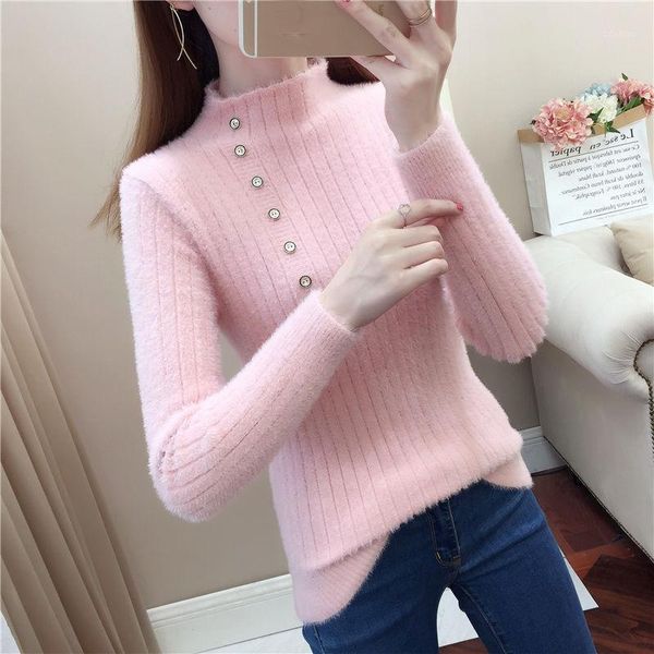korean style sweater plus size turtleneck women knitted pullover slim pull femme hiver winter clothes mink cashmere jumper 2021 women's, White;black
korean style sweater plus size turtleneck women knitted pullover slim pull femme hiver winter clothes mink cashmere jumper 2021 women's, White;black