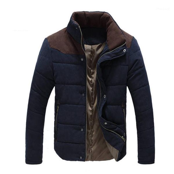 men's jackets the 2021 men winter splicing cotton-padded coat jacket parkas thick size 3xl masculina yuj, Black;brown
men's jackets the 2021 men winter splicing cotton-padded coat jacket parkas thick size 3xl masculina yuj, Black;brown