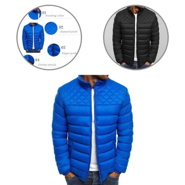 men's jackets men jacket stylish stand collar plaid quilted overcoat for gathering cotton coat, Black;brown
men's jackets men jacket stylish stand collar plaid quilted overcoat for gathering cotton coat, Black;brown