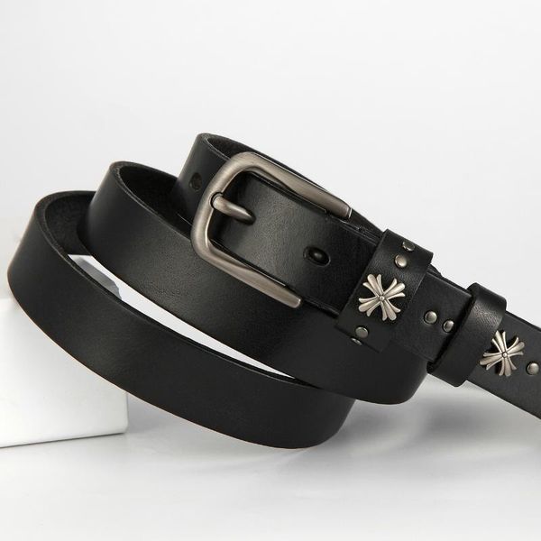 belts 2.4cm ladies belt fashion retro pure cowhide all-match pin buckle first layer leather women designer, Black;brown
belts 2.4cm ladies belt fashion retro pure cowhide all-match pin buckle first layer leather women designer, Black;brown