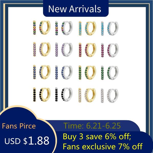 hoop & huggie canner round circle earrings for women men color zircon trend piercing earring classic fashion jewelry pendientes, Golden;silver
hoop & huggie canner round circle earrings for women men color zircon trend piercing earring classic fashion jewelry pendientes, Golden;silver