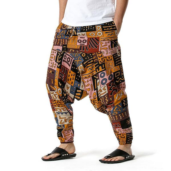 ethnic clothing mens cotton linen joggers sweatpant hipster african print baggy harem pants men casual hip hop streetwear sports trousers ma, Red
ethnic clothing mens cotton linen joggers sweatpant hipster african print baggy harem pants men casual hip hop streetwear sports trousers ma, Red