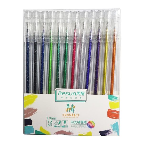 12pcs/set kawaii glitter color changing flash marker gel pen cute drawing pen highlighter for girl kids school art st qyljfg
12pcs/set kawaii glitter color changing flash marker gel pen cute drawing pen highlighter for girl kids school art st qyljfg