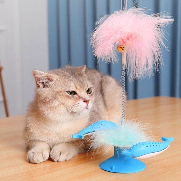 cat toys pet cats teaser funny recreational plastic bottom leakage hole windmill dolphin suction cup kitten stick toy for indoor
cat toys pet cats teaser funny recreational plastic bottom leakage hole windmill dolphin suction cup kitten stick toy for indoor