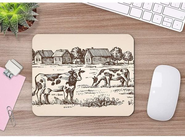 mouse pads & wrist rests cow pad farm village landscape house countryside animal rustic tree nature gaming mat non-slip rubber base
mouse pads & wrist rests cow pad farm village landscape house countryside animal rustic tree nature gaming mat non-slip rubber base