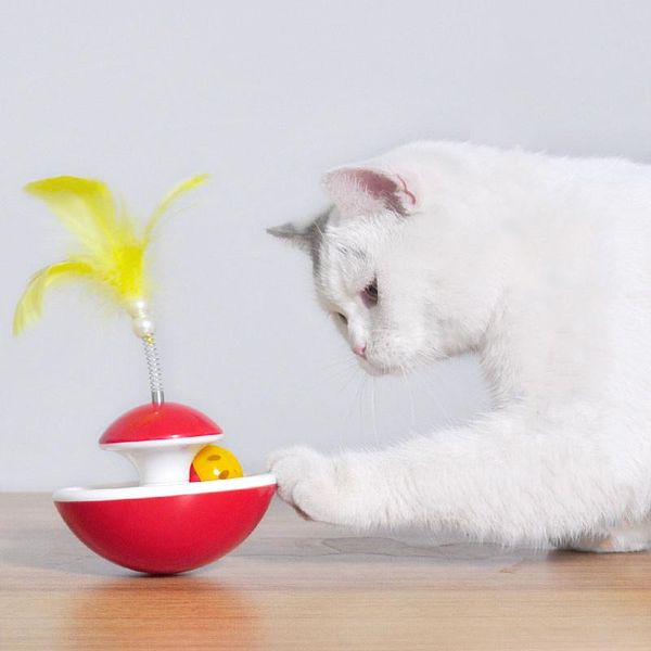 cat toys pet tumbler rolling scratching ball products feather entertainment interactive toy
cat toys pet tumbler rolling scratching ball products feather entertainment interactive toy