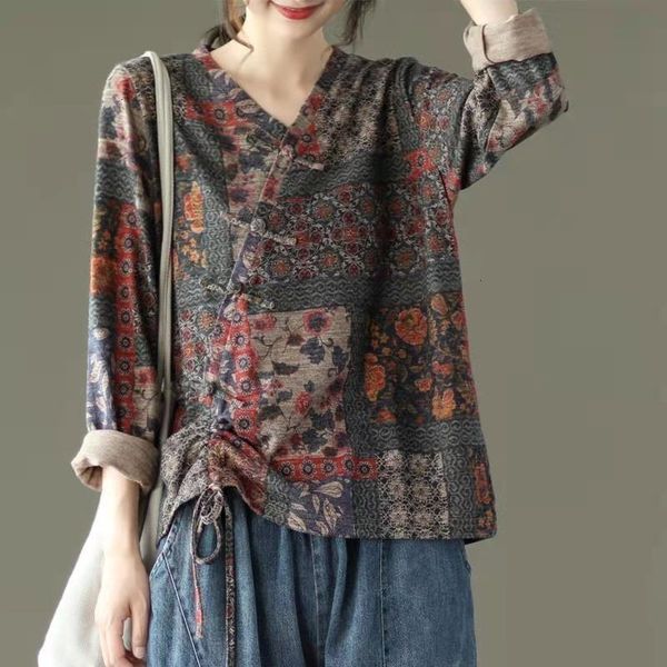 two piece dress arrival spring/autumn women casual loose long sleeve v-neck blouse all-matched vintga print cotton lin wi8y, White
two piece dress arrival spring/autumn women casual loose long sleeve v-neck blouse all-matched vintga print cotton lin wi8y, White