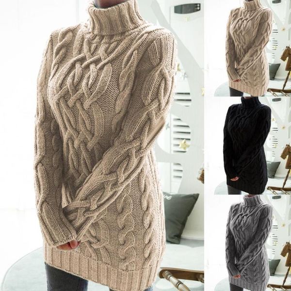 casual dresses drop women turtleneck twist knitted long sleeve warm sweater autumn winter mini dress, Black;gray
casual dresses drop women turtleneck twist knitted long sleeve warm sweater autumn winter mini dress, Black;gray